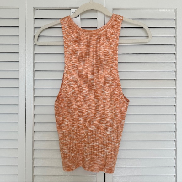 A&F Orange Rib-Knit Tank Top - Picture 4 of 4